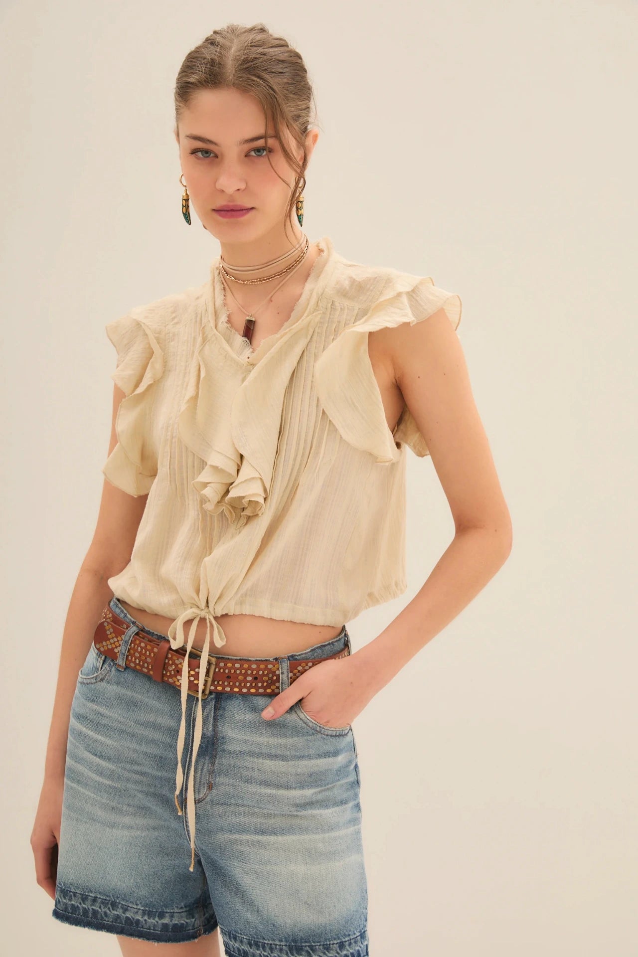 CAMISA ANDREW FRILLS