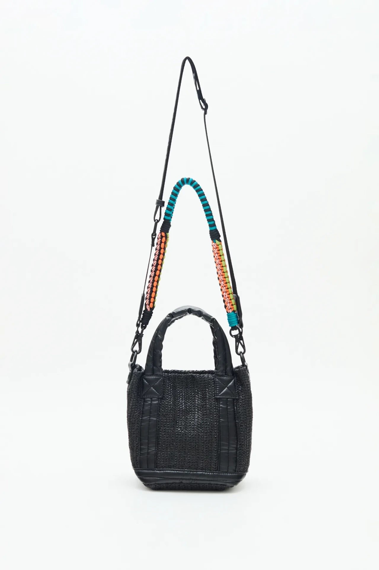 CARTERA TOTE MINI RAFIA