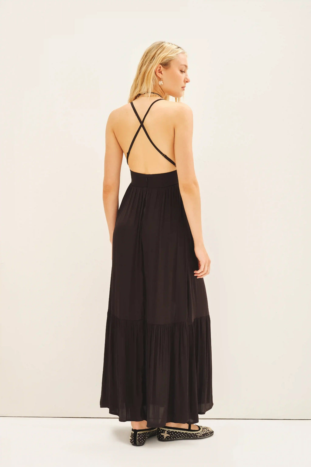 VESTIDO TANYA LONG PLAIN